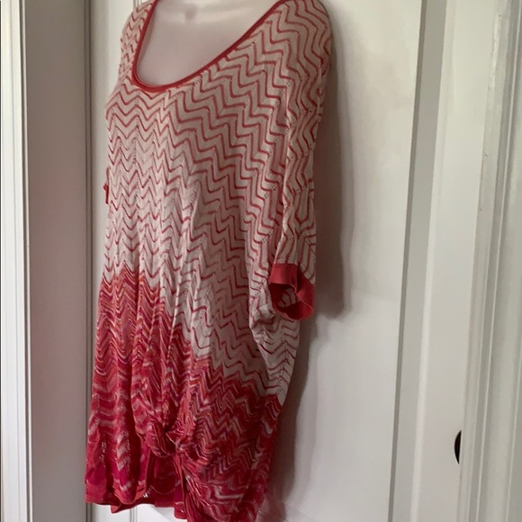 BCBGMaxAzria Other - BCBG crochet beach coverup 70% silk